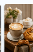 Coffee & pastry package